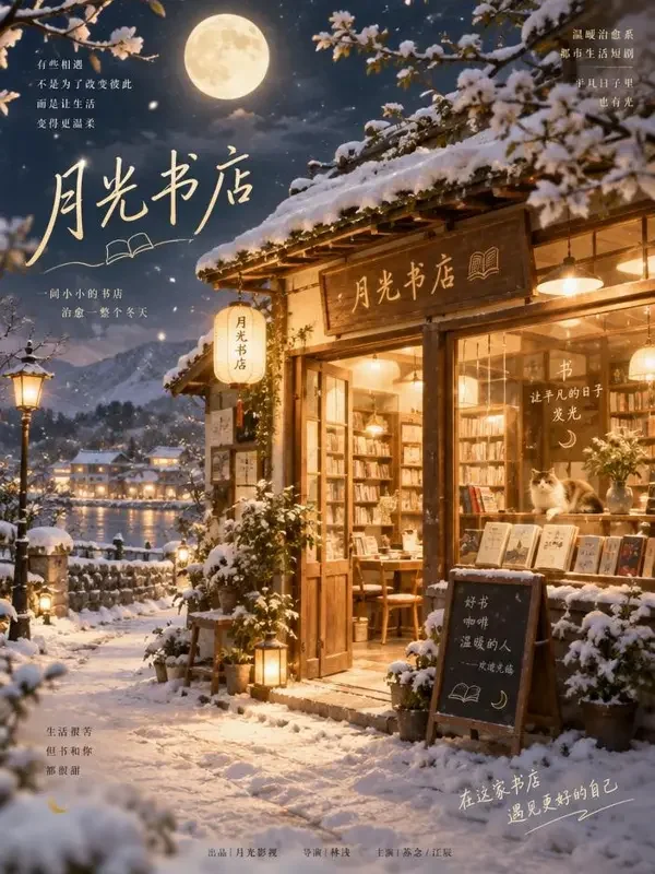 橙果短剧《冬夜暖灯》封面 - 治愈