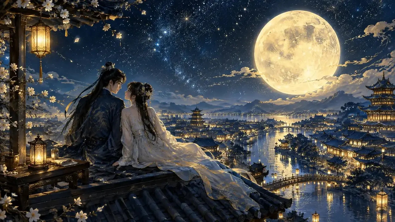 橙果短剧 星河归你 橙果短剧《星河归你》主视觉 - 甜宠精选